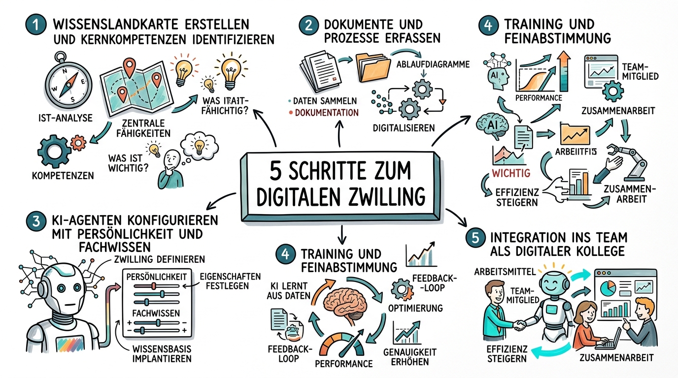5 Schritte zum Digitalen Zwilling